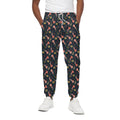 Baby Axolotl Pattern Print Cotton Sweatpants