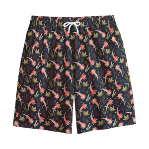 Baby Axolotl Pattern Print Cotton Shorts