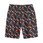 Baby Axolotl Pattern Print Cotton Shorts