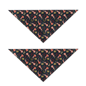 Baby Axolotl Pattern Print Dog Bandana