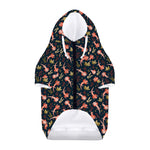 Baby Axolotl Pattern Print Dog Zip Up Hoodie