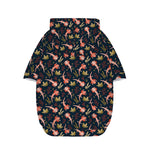 Baby Axolotl Pattern Print Dog Zip Up Hoodie