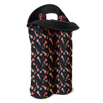 Baby Axolotl Pattern Print Double Neoprene Wine Tote