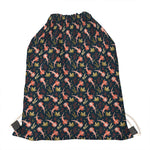 Baby Axolotl Pattern Print Drawstring Bag