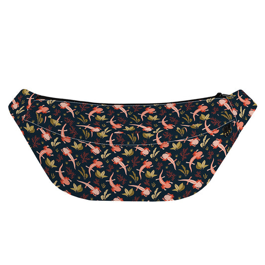 Baby Axolotl Pattern Print Fanny Pack