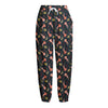 Baby Axolotl Pattern Print Fleece Lined Knit Pants