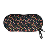 Baby Axolotl Pattern Print Glasses Case