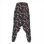 Baby Axolotl Pattern Print Hammer Pants