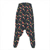 Baby Axolotl Pattern Print Hammer Pants