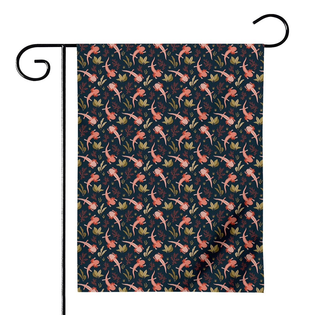 Baby Axolotl Pattern Print House Flag