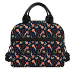 Baby Axolotl Pattern Print Insulated Lunch Bag