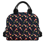 Baby Axolotl Pattern Print Insulated Lunch Bag