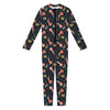 Baby Axolotl Pattern Print Jumpsuit