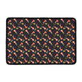 Baby Axolotl Pattern Print Kitchen Mat
