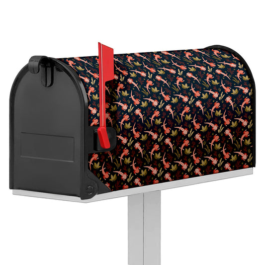 Baby Axolotl Pattern Print Mailbox Cover