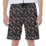 Baby Axolotl Pattern Print Men's Beach Shorts