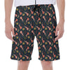 Baby Axolotl Pattern Print Men's Beach Shorts