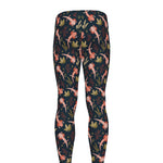 Baby Axolotl Pattern Print Men's leggings