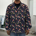 Baby Axolotl Pattern Print Men's Shirt Jacket