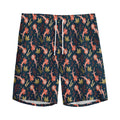 Baby Axolotl Pattern Print Men's Athletic Shorts