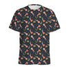 Baby Axolotl Pattern Print Men's Sports T-Shirt