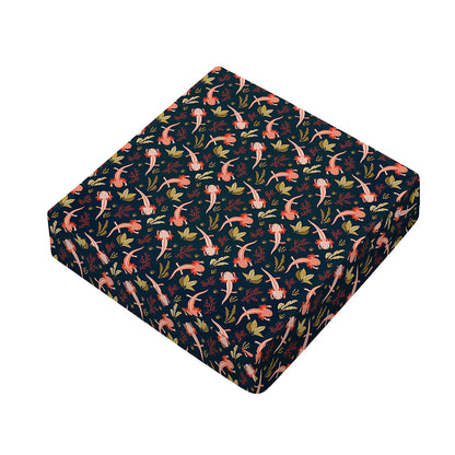 Baby Axolotl Pattern Print Outdoor Seat Cushion Cover