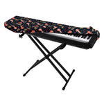 Baby Axolotl Pattern Print Piano Keyboard Cover