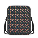 Baby Axolotl Pattern Print Rectangular Crossbody Bag