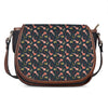 Baby Axolotl Pattern Print Saddle Bag