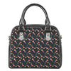 Baby Axolotl Pattern Print Shoulder Handbag
