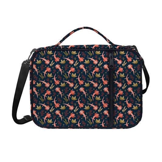 Baby Axolotl Pattern Print Shoulder Strap Bible Bag