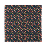 Baby Axolotl Pattern Print Silk Bandana