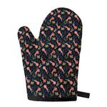 Baby Axolotl Pattern Print Single Oven Mitt