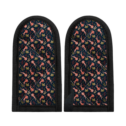 Baby Axolotl Pattern Print Skillet Handle Cover