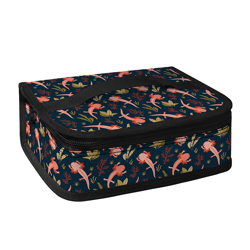Baby Axolotl Pattern Print Small Lunch Bag