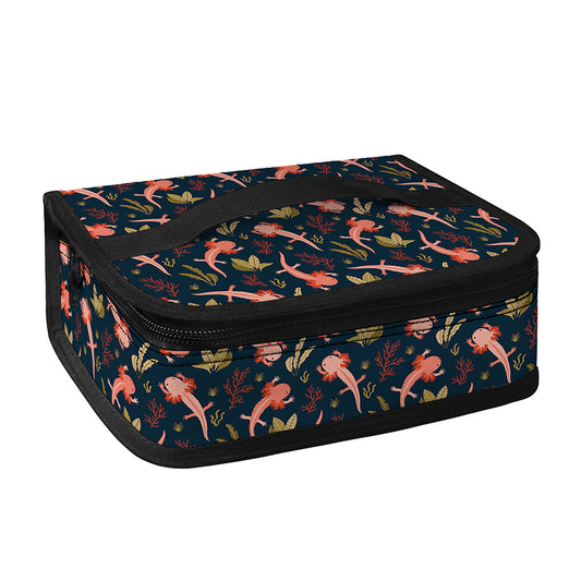 Baby Axolotl Pattern Print Small Lunch Bag