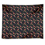 Baby Axolotl Pattern Print Tapestry