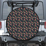 Baby Axolotl Pattern Print Tire Cover