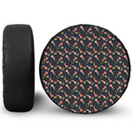 Baby Axolotl Pattern Print Tire Cover
