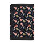 Baby Axolotl Pattern Print Trifold Wallet
