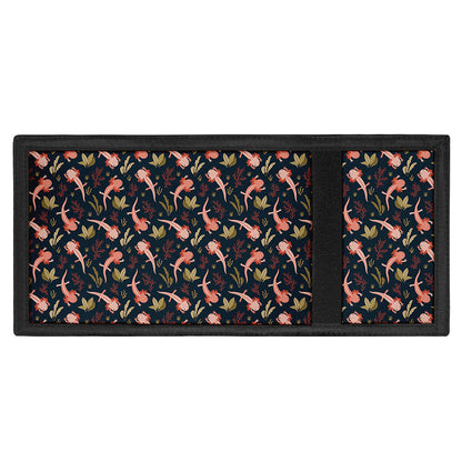 Baby Axolotl Pattern Print Trifold Wallet