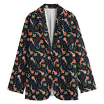 Baby Axolotl Pattern Print Women's Blazer