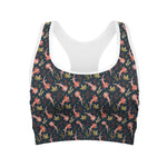 Baby Axolotl Pattern Print Women's Sports Bra