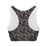Baby Axolotl Pattern Print Women's Sports Bra