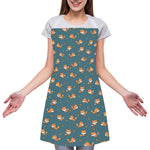 Baby Fox Pattern Print Adjustable Apron