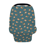 Baby Fox Pattern Print Baby Seat Cover