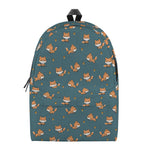 Baby Fox Pattern Print Backpack