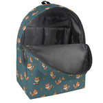 Baby Fox Pattern Print Backpack