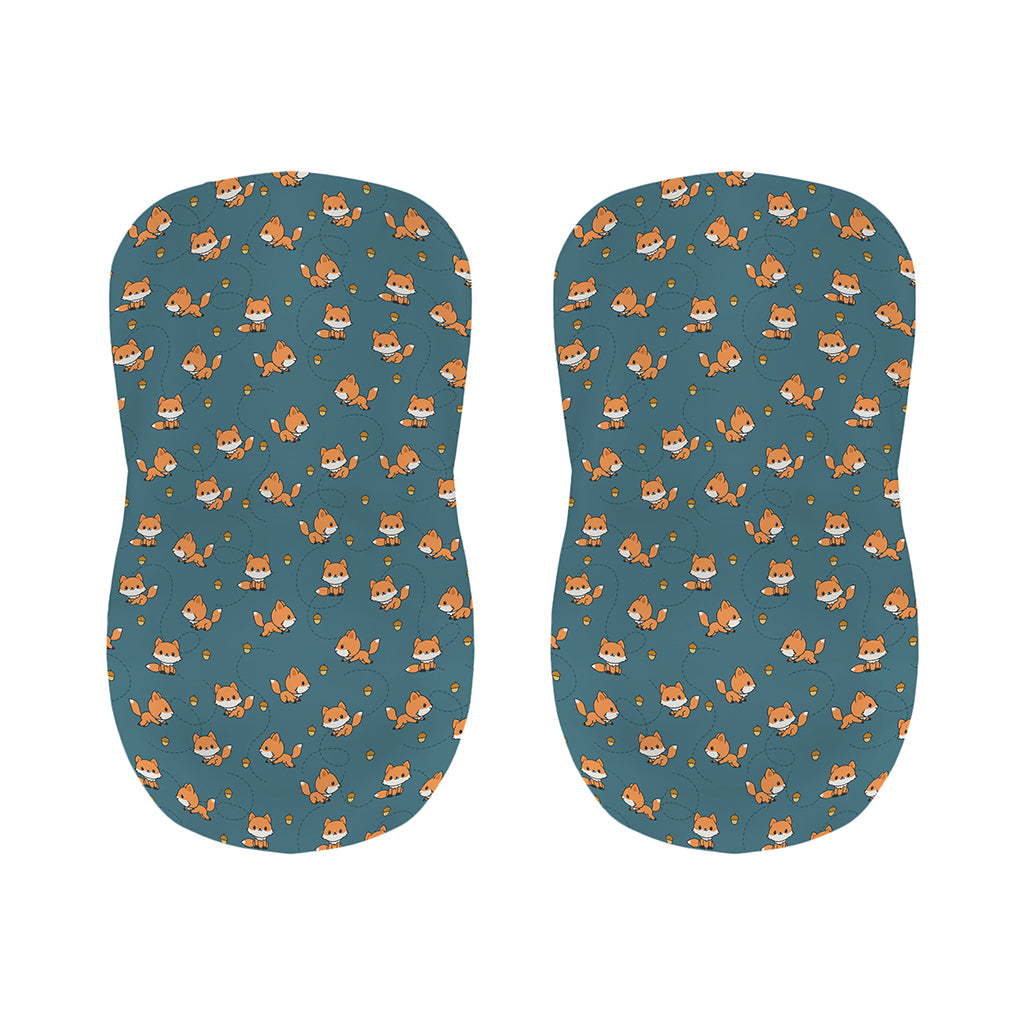 Baby Fox Pattern Print Bar Stool Covers
