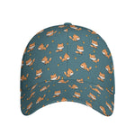 Baby Fox Pattern Print Baseball Cap